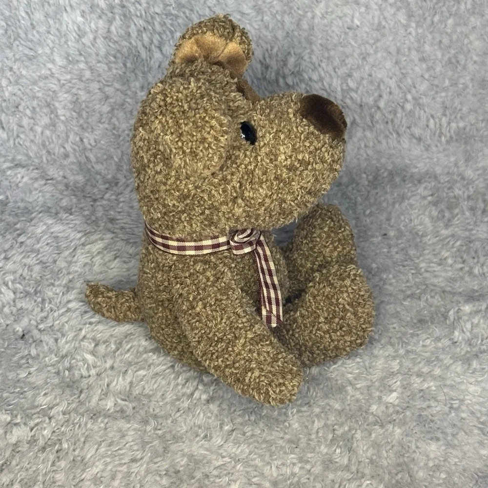Dakin Applause Pirate Dog Puppy Brown Plush 10